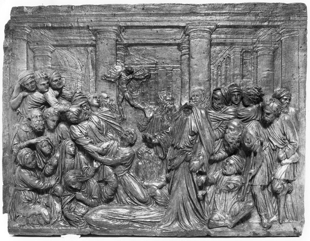 San Marco che guarisce gli ammalati e libera gli indemoniati (rilievo) by Tatti  